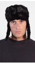 Mink fur hat for men - Russian style - Black